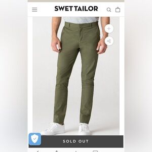 NEW Swet Tailor Men's 30x32 Military Officer Pants‎ Olive Green Cotton Blend